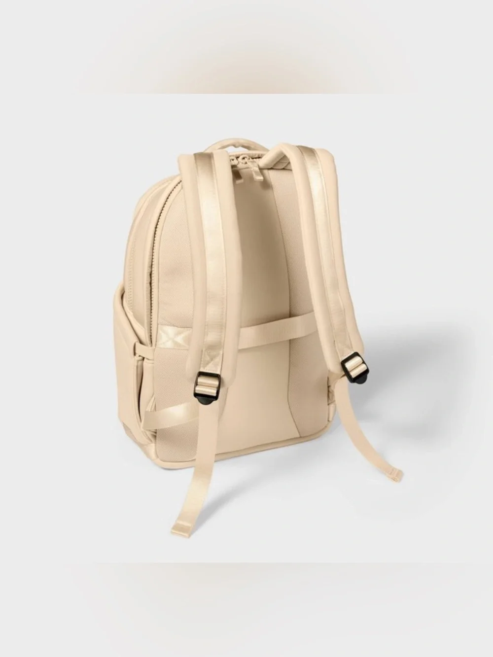 NWT 17.5” Faux Neoprene Backpack - All In Motion Cream